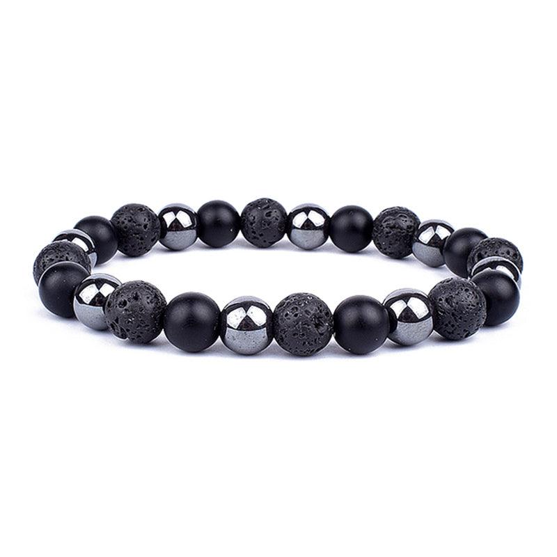 OAIITE Charm Bracelet: Turkish Evil Eye, Tiger Eye & Hematite Healing Jewelry - - accessories