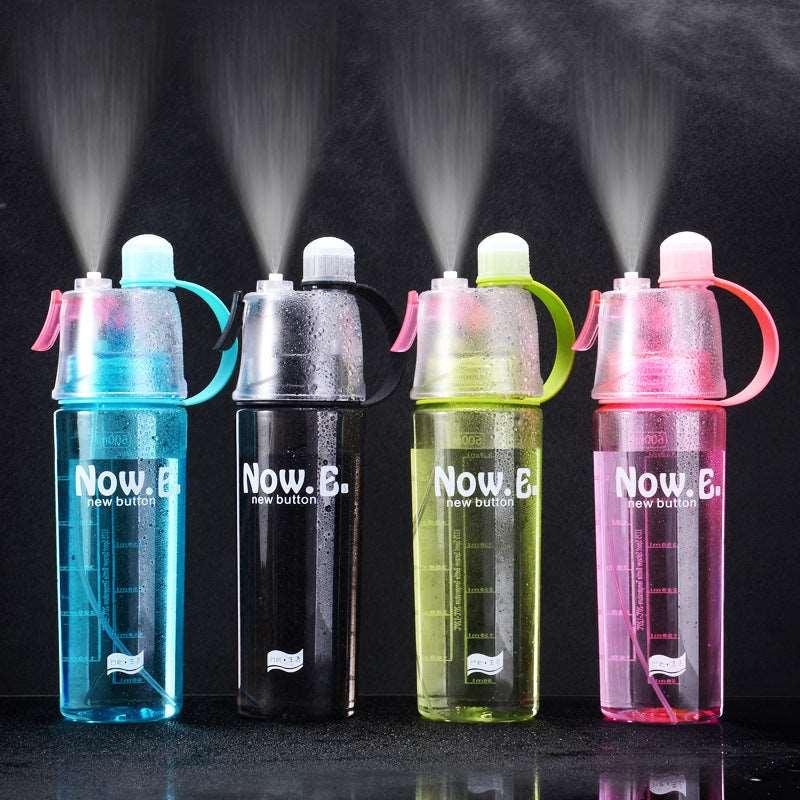 Portable Outdoor Sports Mist Spray Cup - - bottle