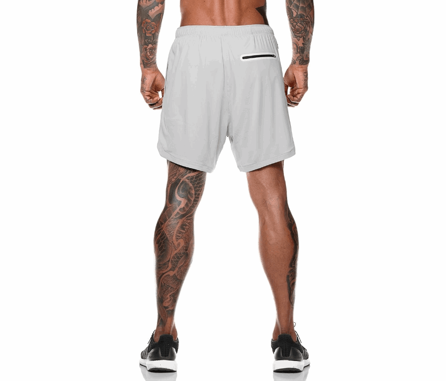 Pocket Compression Shorts - - menswear