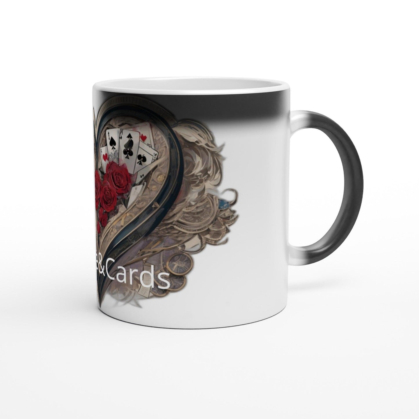 Love & Cards Magic 11oz Ceramic Mug - - Print Material