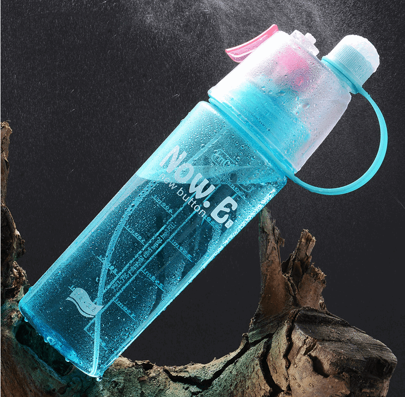 Portable Outdoor Sports Mist Spray Cup - - bottle