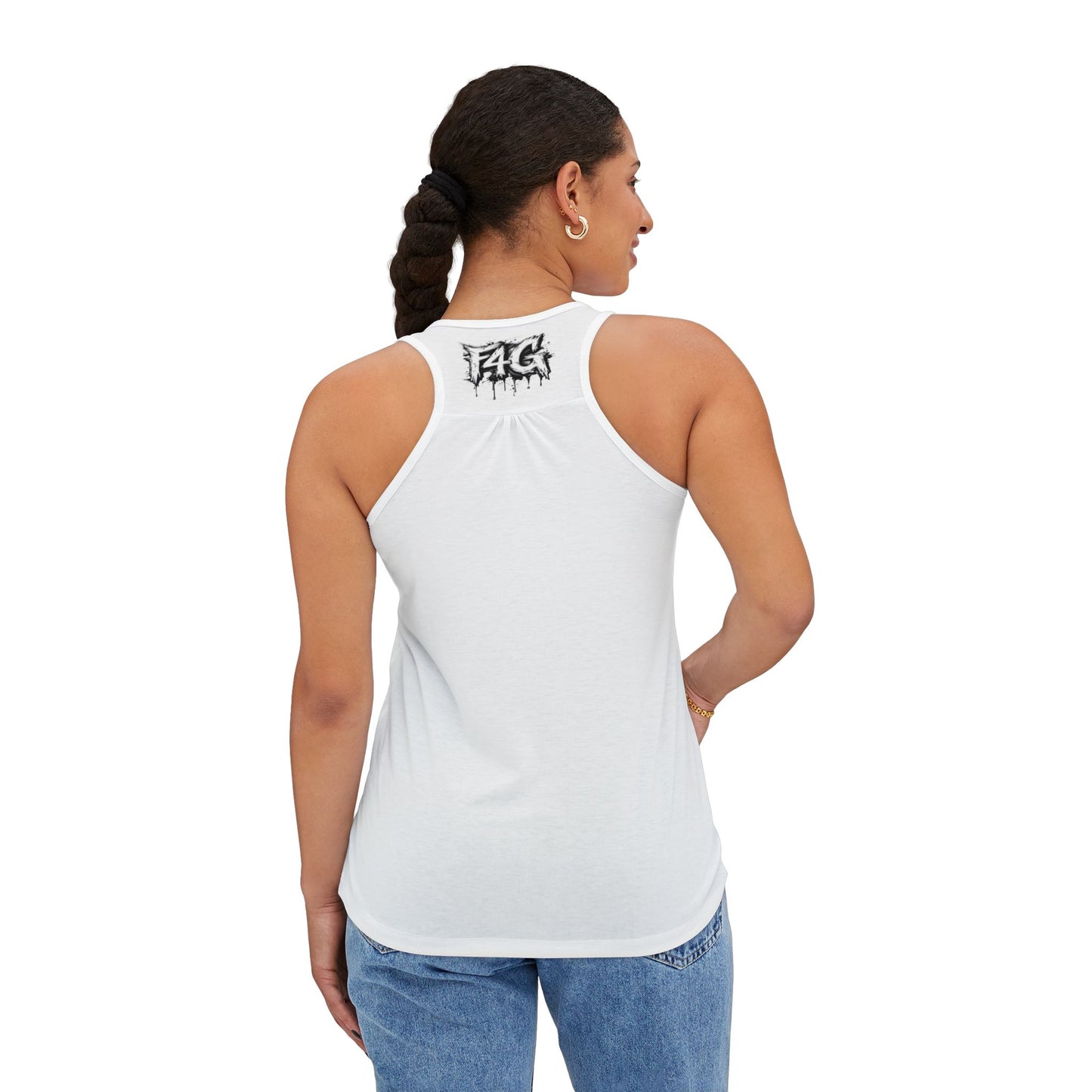 F4G Graphic Women's Tank Top - Stylish and Edgy Activewear - - Tank Top
