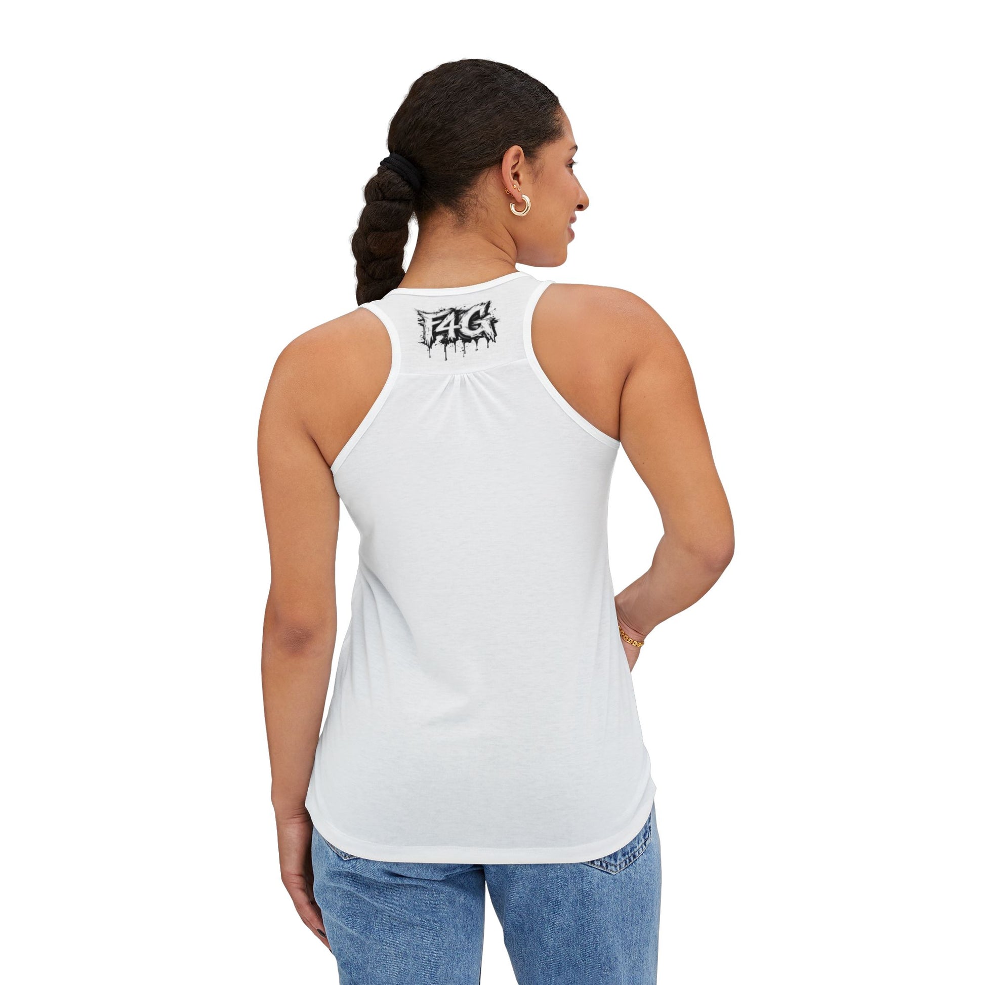F4G Graphic Women's Tank Top - Stylish and Edgy Activewear - - Tank Top