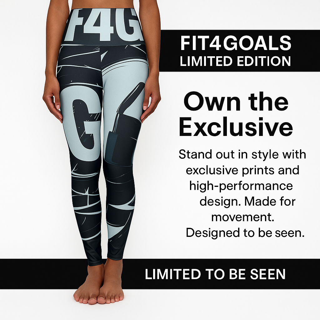 Graphic High Waisted Yoga Leggings for Active Lifestyle - L - Activewear Leggings