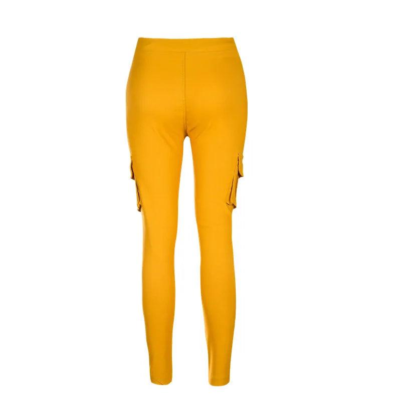 New Arrival Elegant Elastic Women Pants Oversize Drawstring Long Pencil Pants Skinny Office Lady Fashion Trousers 3XL 4XL - - women's bottom