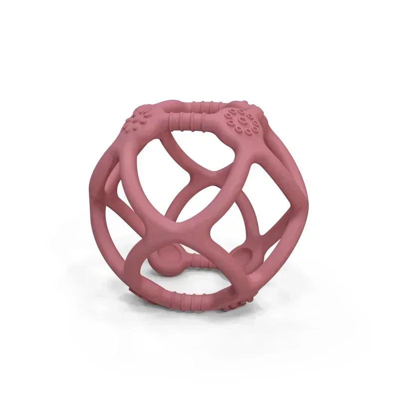 WOLIFE Baby Silicone Teether - Colorful, BPA-Free, Easy-Clean Chewing Toy - 1718 -