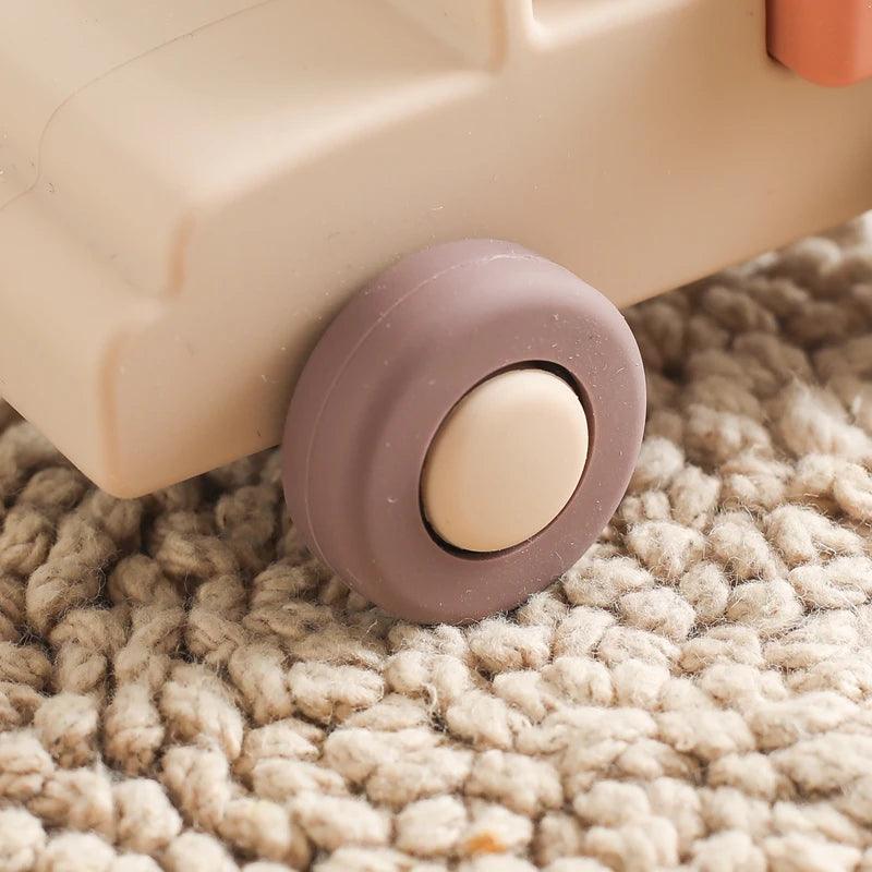 Silicone Baby Car Toy & Teether - Educational Blocks for 0-12 Months - - baby toys