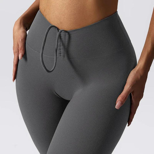 Push Up Booty High Waist Leggings - Women's Fitness & Yoga Tights - - leggings