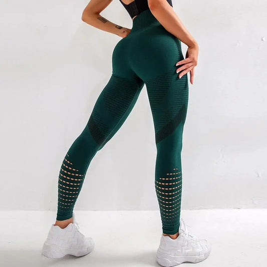 Sexy High Waist Leggings – Seamless & Sculpting Fit for Women - - Activewear Leggings