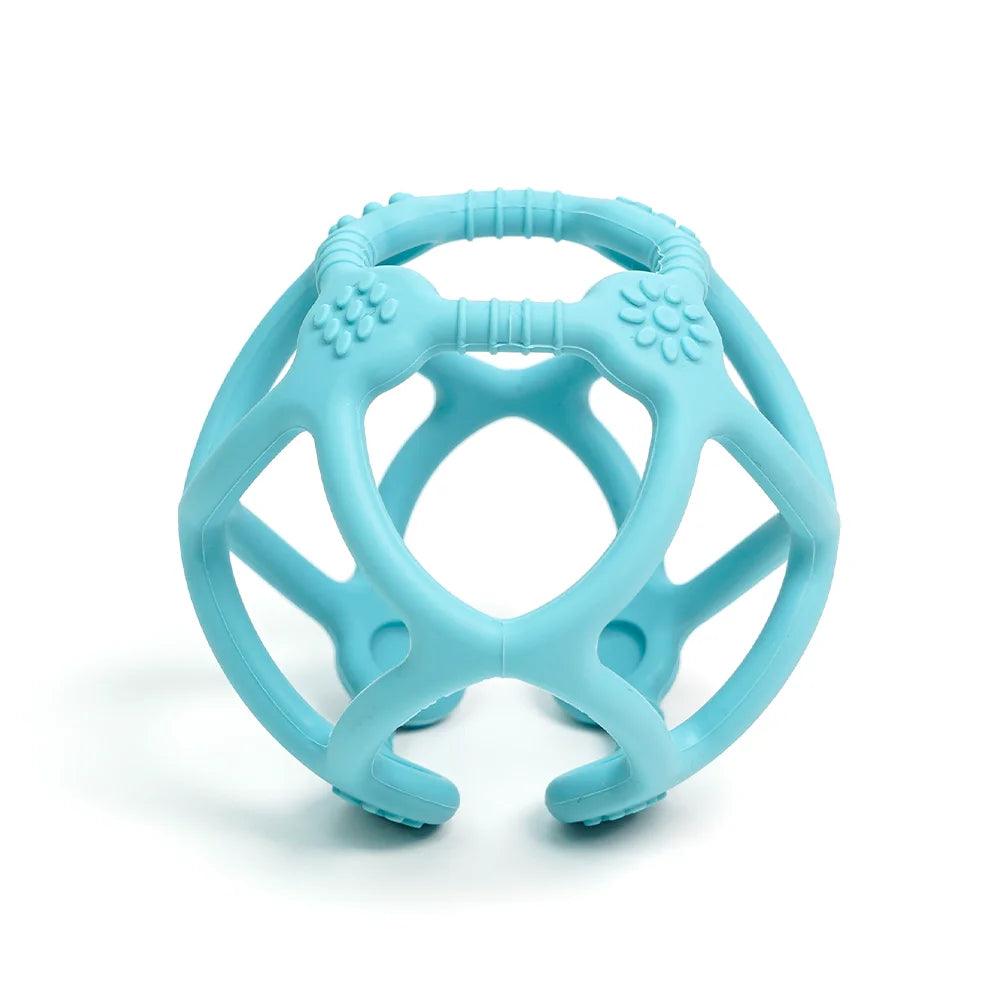 WOLIFE Baby Silicone Teether - Colorful, BPA-Free, Easy-Clean Chewing Toy - 4157C -