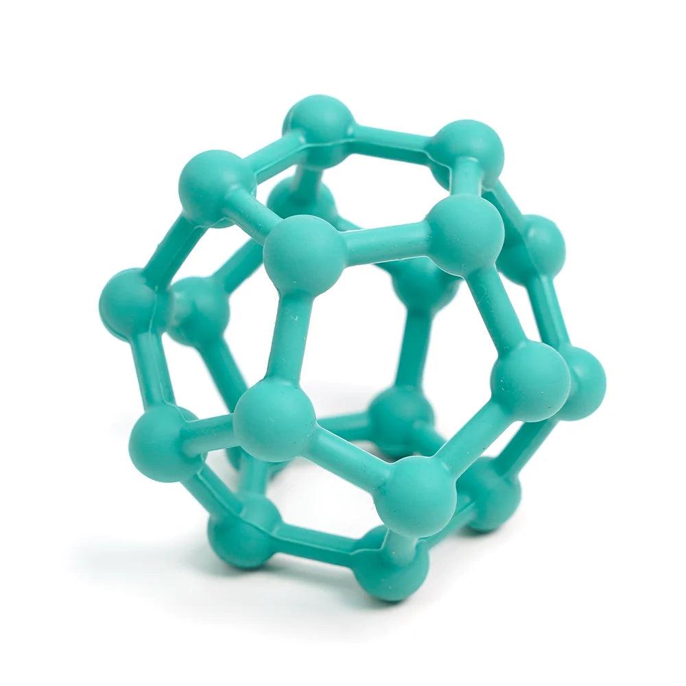 WOLIFE Baby Silicone Teether - Colorful, BPA-Free, Easy-Clean Chewing Toy - 2456C -