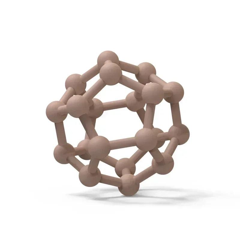 WOLIFE Baby Silicone Teether - Colorful, BPA-Free, Easy-Clean Chewing Toy - 1318 -