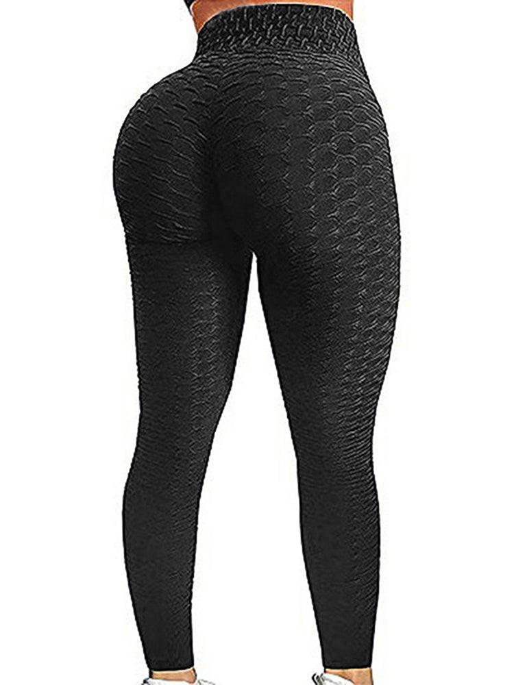 FITTOO High Waist Plus Size Scrunch Leggings (XS-4XL) - Perfect for Fitness and Bodybuilding - - LEGGINGS