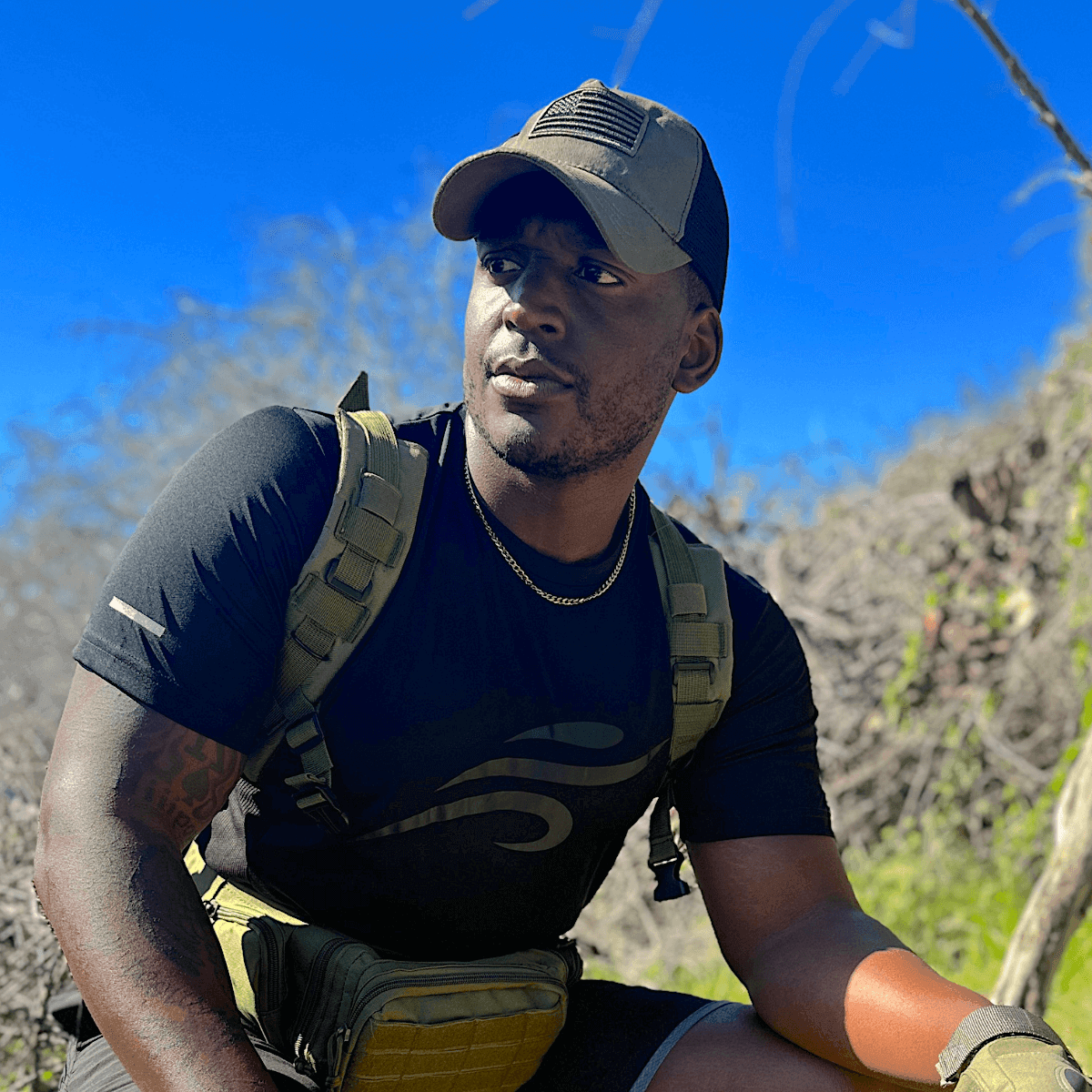 American Flag Trucker Hat With Adjustable Strap - - Men's Fashion - Men's Accessories - Men's Hats - Men's Military Hats