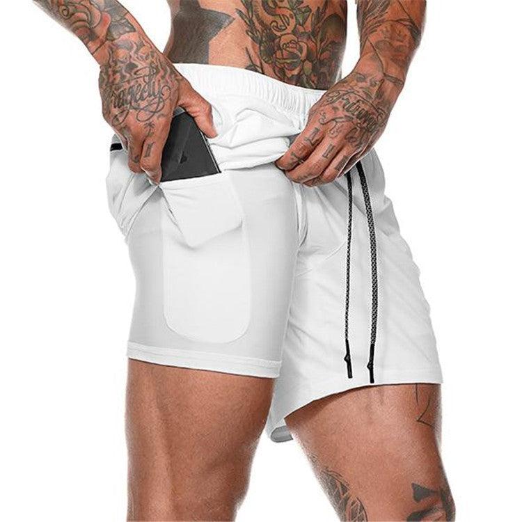 Pocket Compression Shorts - - menswear