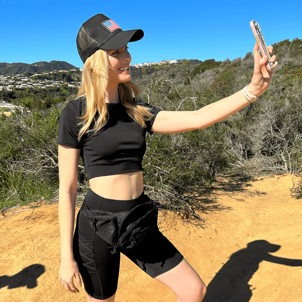 American Flag Trucker Hat With Adjustable Strap - - Men's Fashion - Men's Accessories - Men's Hats - Men's Military Hats