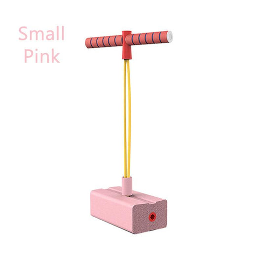 New Children'S Grow Taller Balance Toy Frog Jumping Outdoor Exercise Equipment Color Boys and Girls Fitness Bouncing Sound XPY - S Pink -