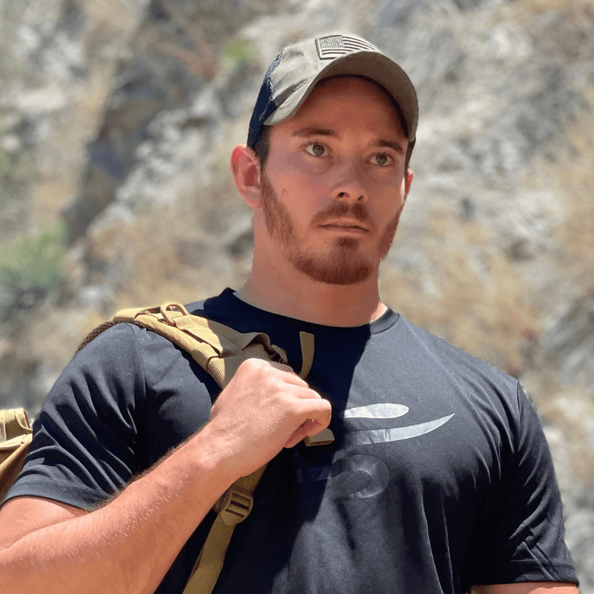 American Flag Trucker Hat With Adjustable Strap - - Men's Fashion - Men's Accessories - Men's Hats - Men's Military Hats