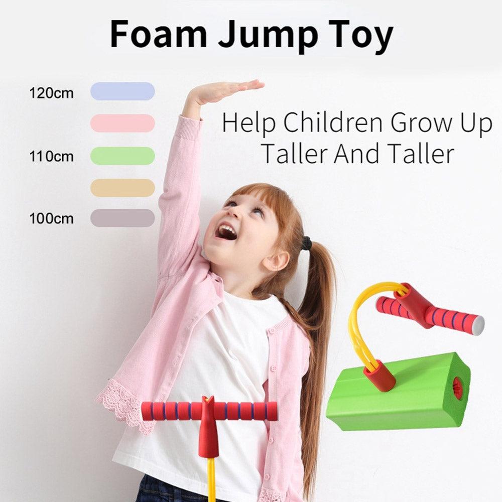 New Children'S Grow Taller Balance Toy Frog Jumping Outdoor Exercise Equipment Color Boys and Girls Fitness Bouncing Sound XPY - -