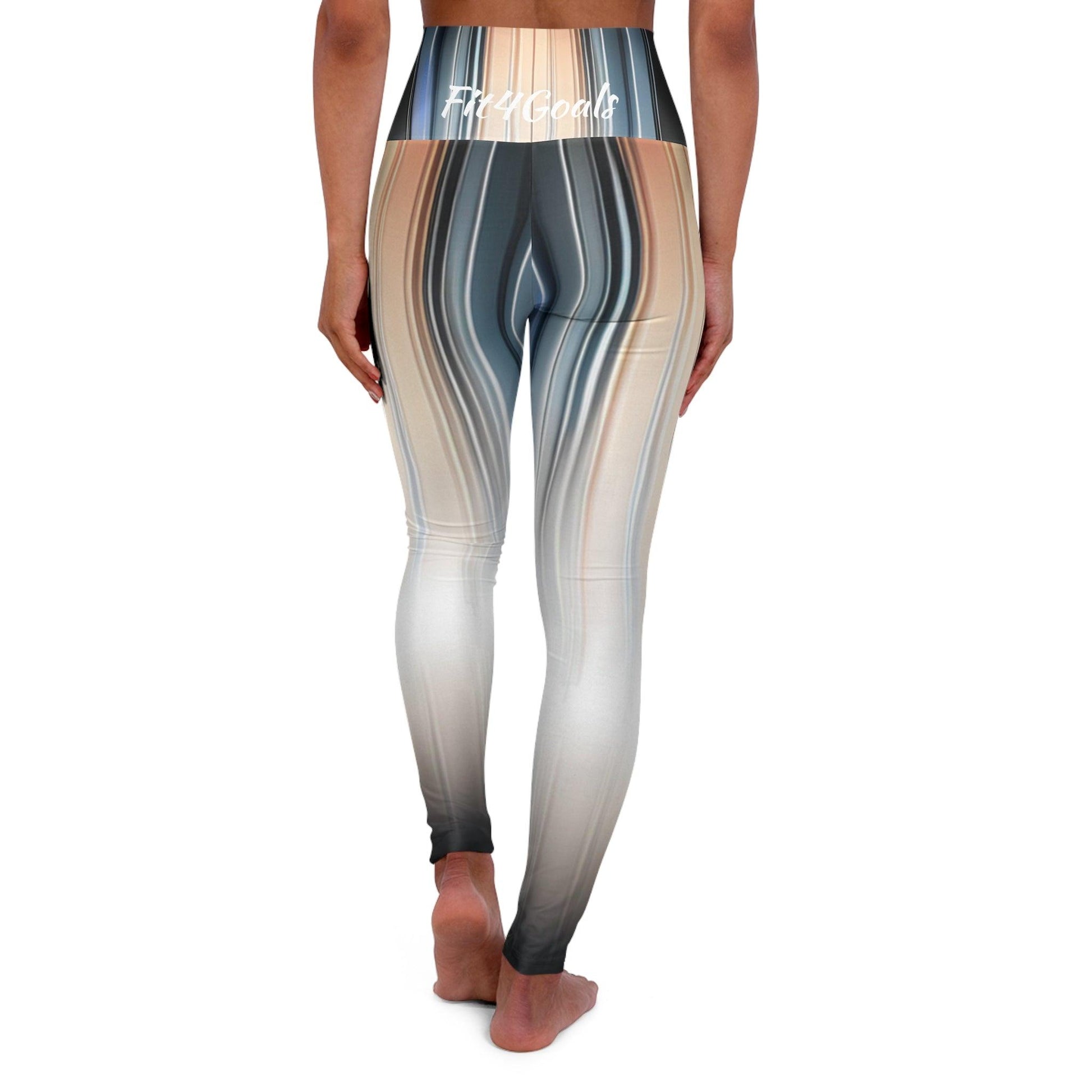 High Waisted Yoga Leggings (AOP) - - All Over Prints