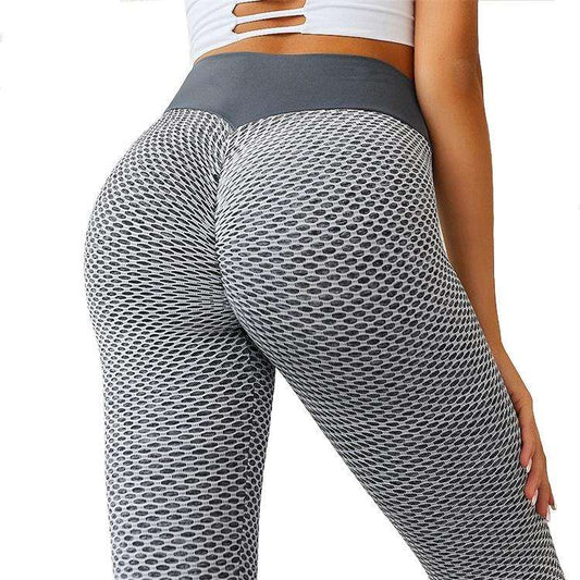 Lucia High Waisted Workout Leggings - Dark Grey - Fit4Goals.com