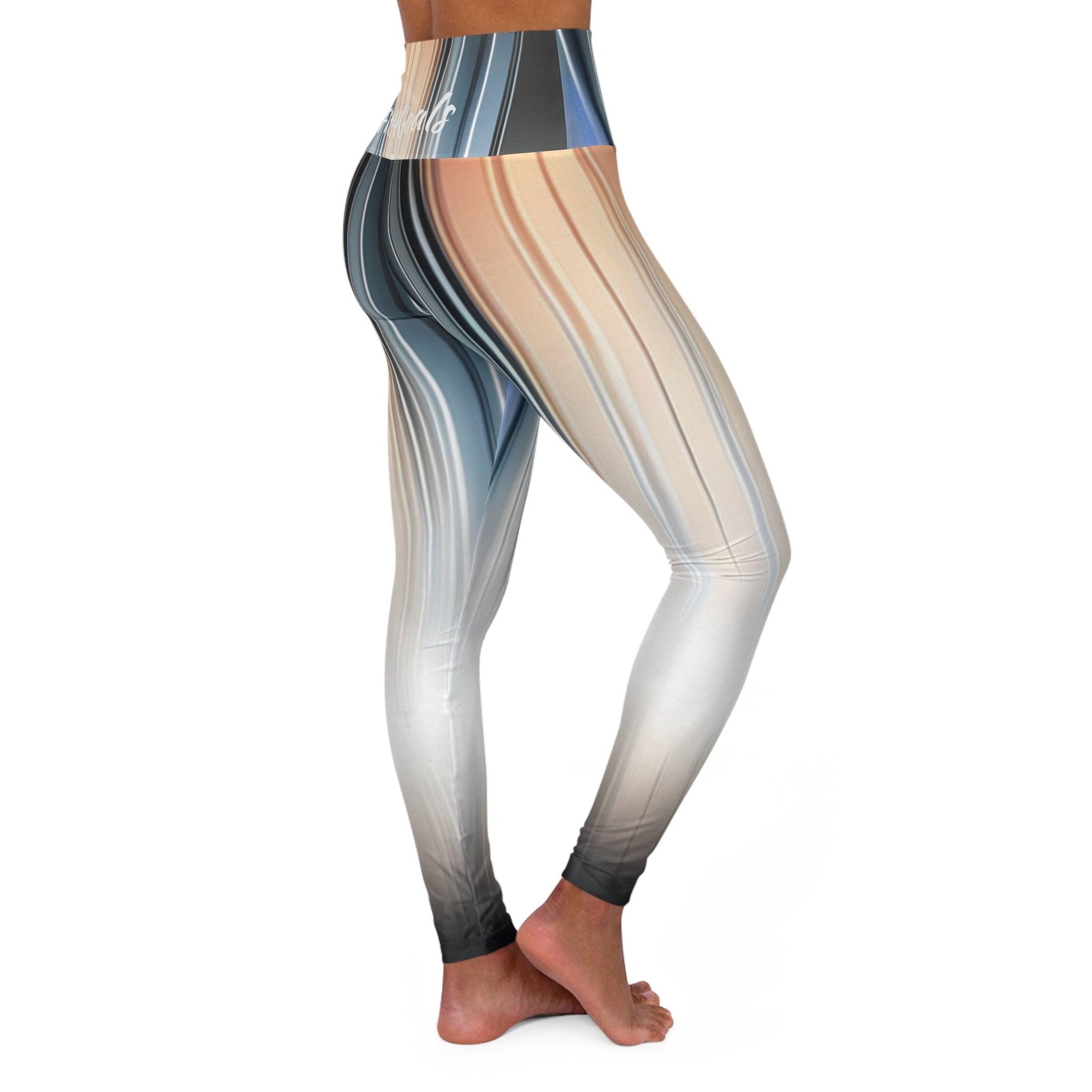 High Waisted Yoga Leggings (AOP) - - All Over Prints