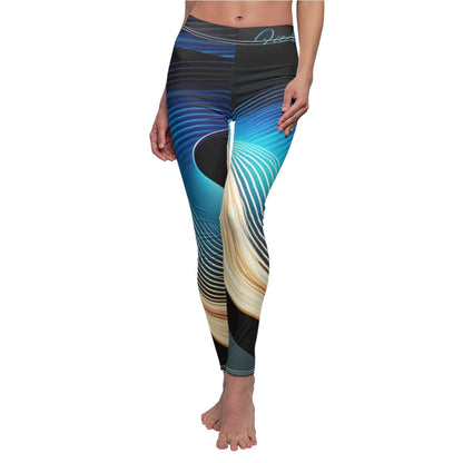 Women's Cut & Sew Casual Leggings (AOP) - - All Over Prints