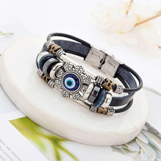 Turkish blue eye alloy accessory bracelet - - Accessories & Jewelry