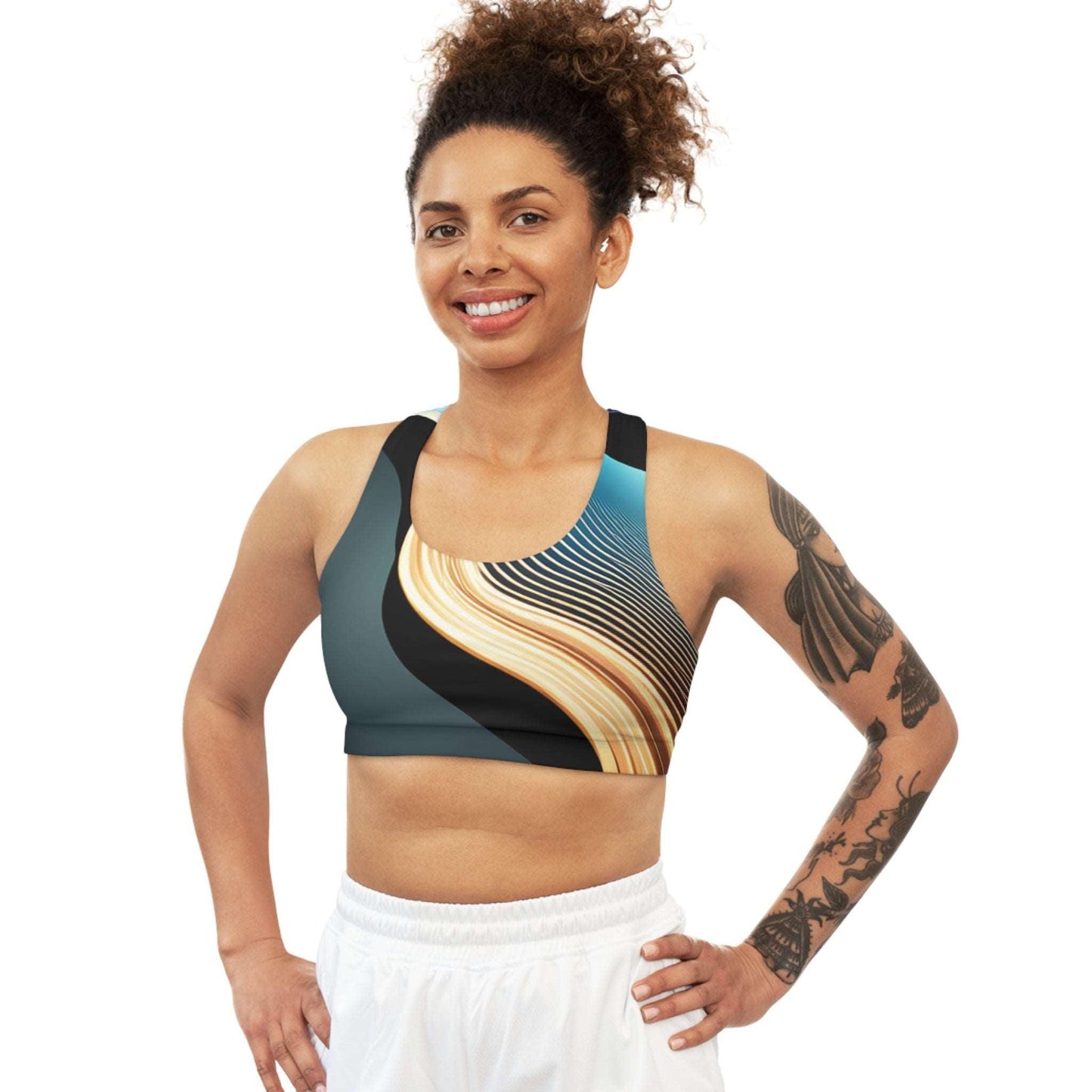 Seamless Sports Bra (AOP) - - All Over Prints