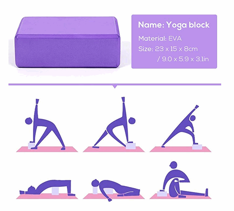 Repair five-piece fitness yoga brick stretch belt - Fit4Goals.com