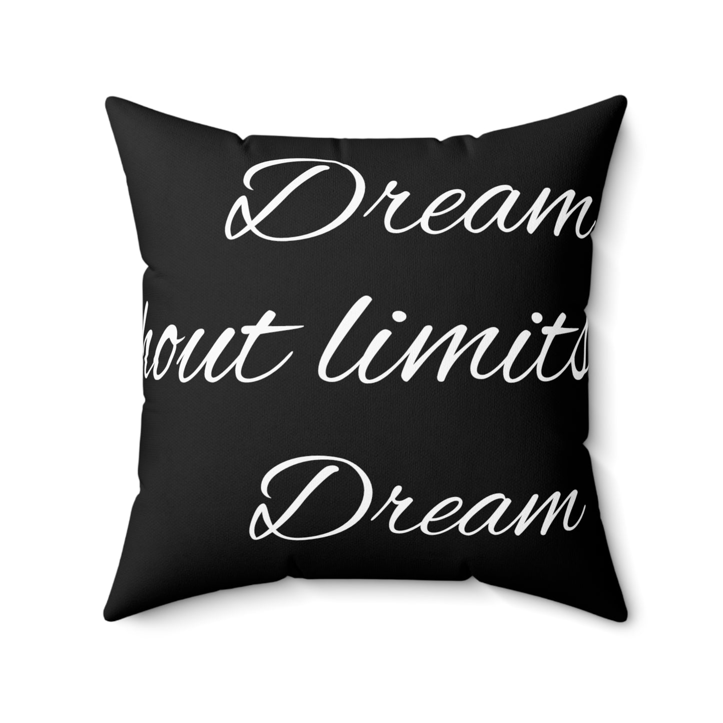 Spun Polyester Square Pillow - Fit4Goals.com