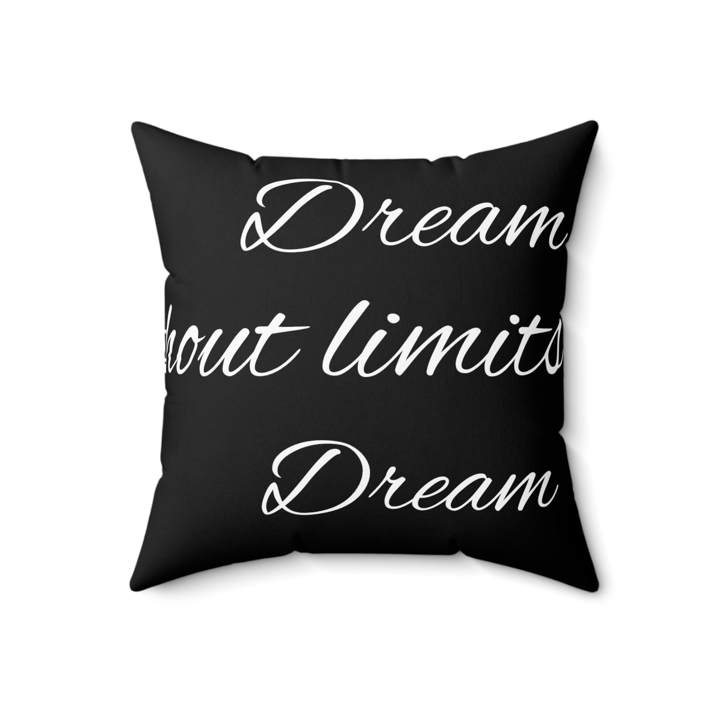 Spun Polyester Square Pillow - Fit4Goals.com