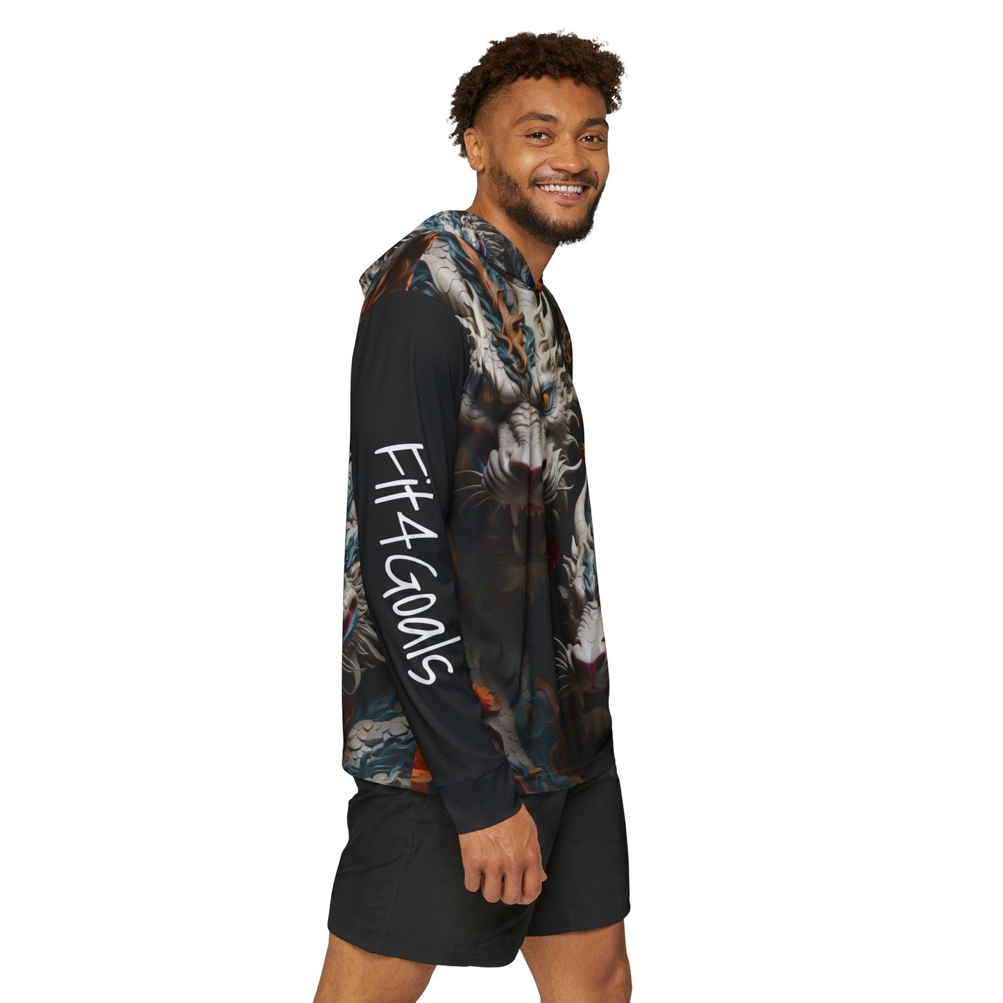 Men's Sports Warmup Hoodie (AOP) - - All Over Prints