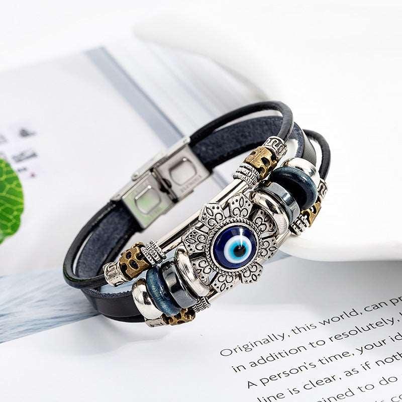 Turkish blue eye alloy accessory bracelet - - Accessories & Jewelry