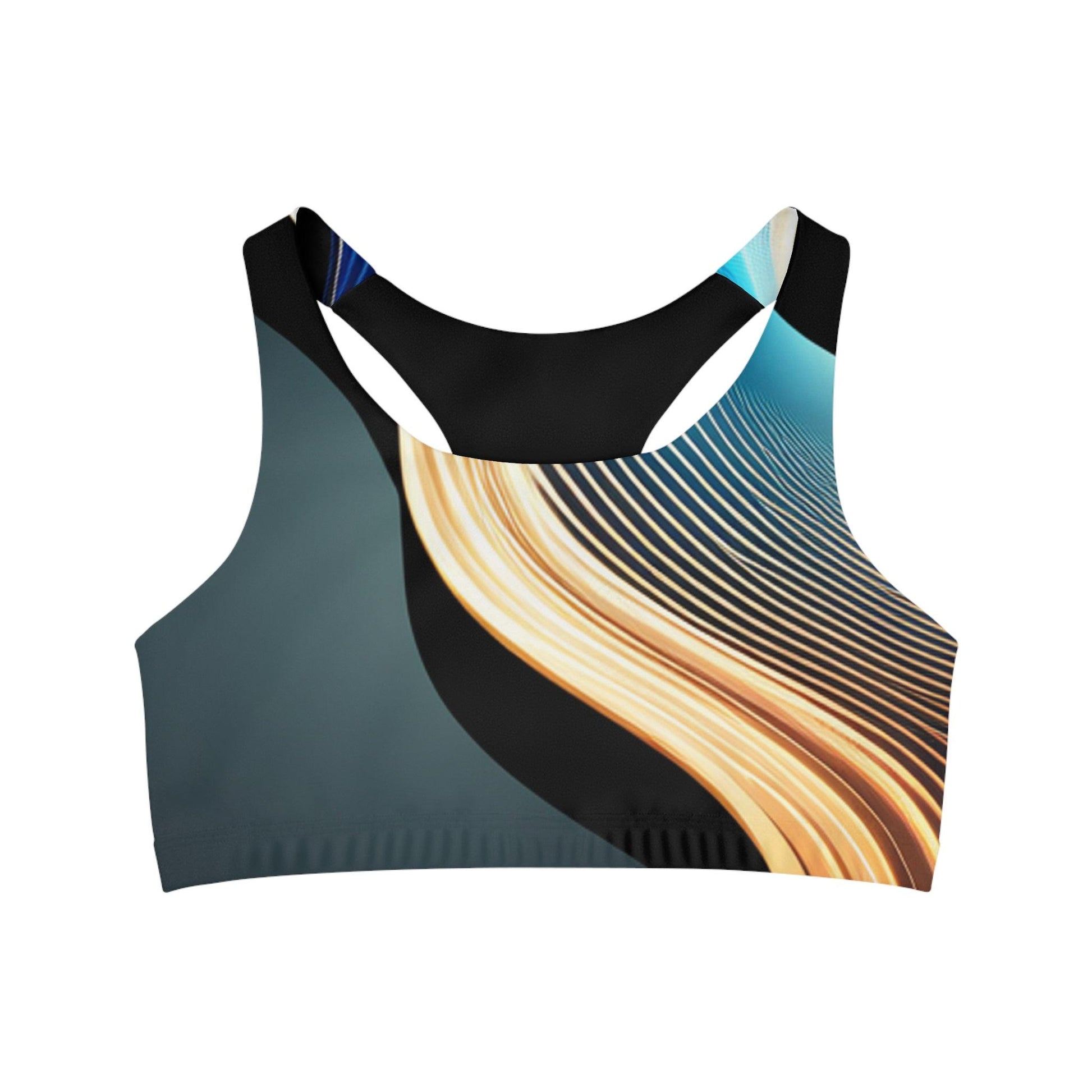 Seamless Sports Bra (AOP) - L - All Over Prints