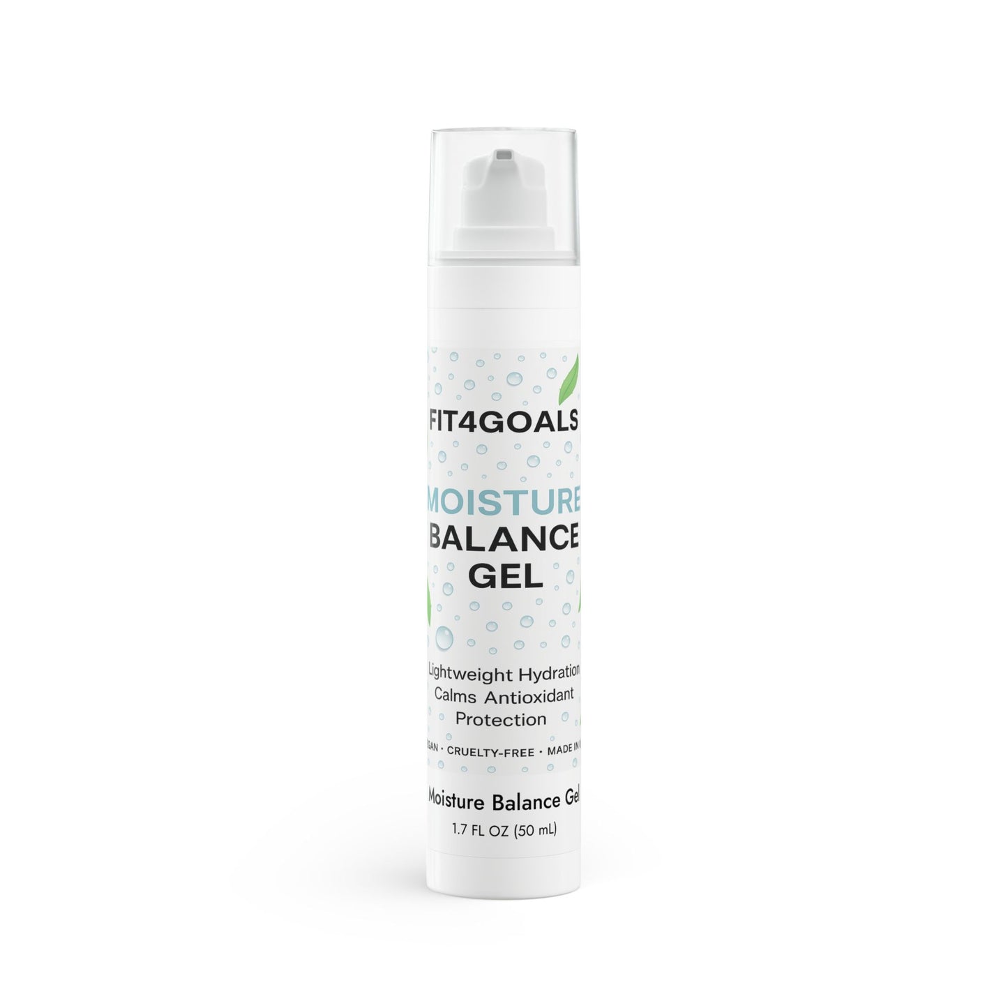 Moisture Balance Gel, 1.7oz - 1.7oz White bottle + pump - Beauty products
