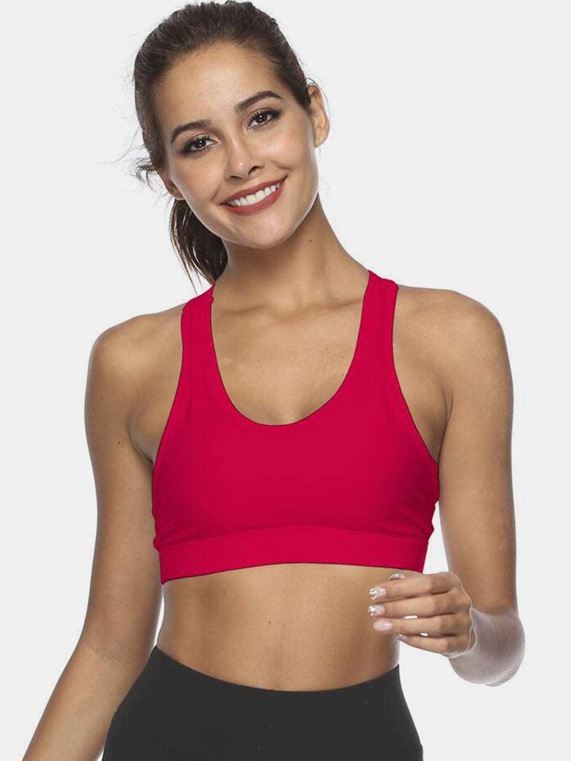 Cutout Scoop Neck Active Tank - - Women's Fashion - Women's Clothing - Tops & Tees - Tank Tops