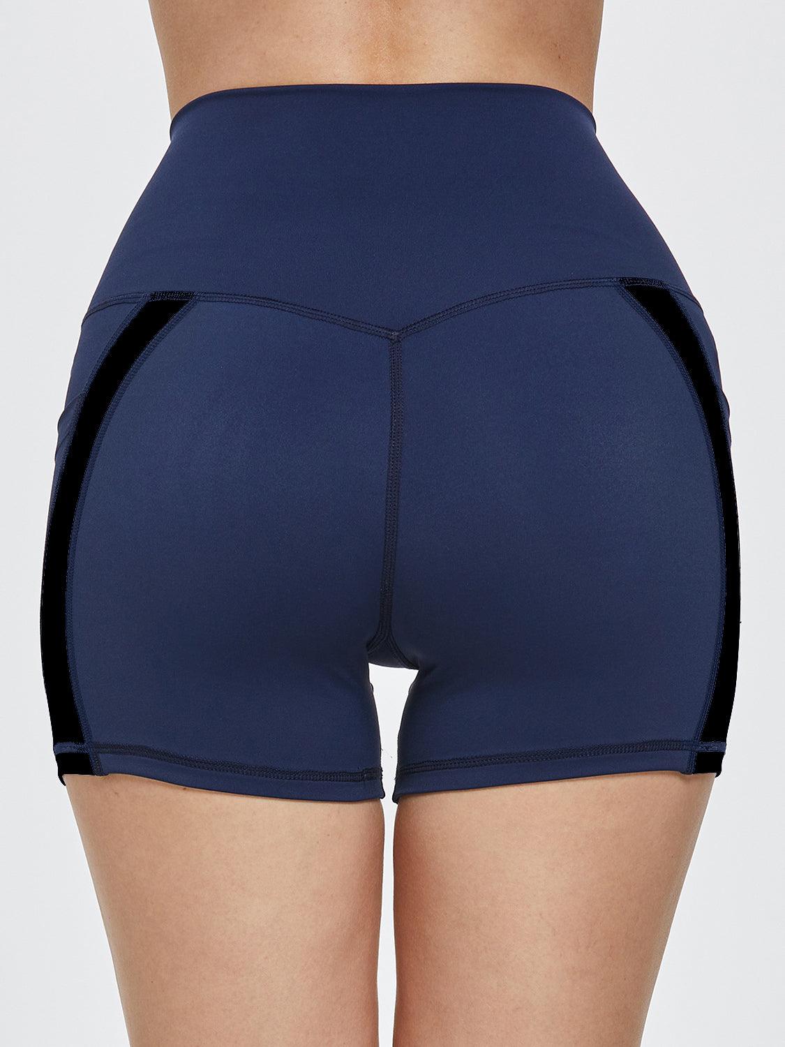 High Waist Active Shorts - - Women's Fashion - Women's Clothing - Bottoms - Leggings