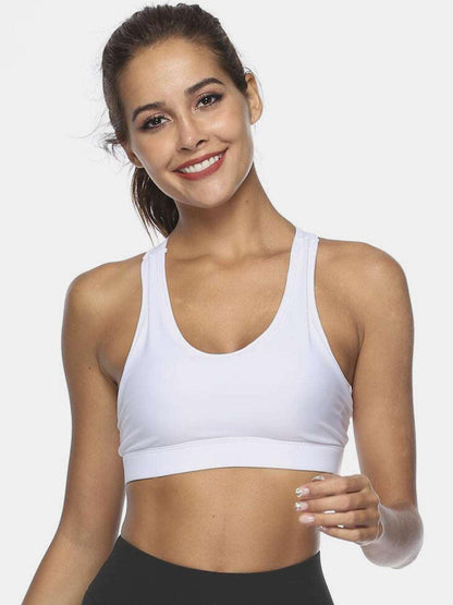 Cutout Scoop Neck Active Tank - - Women's Fashion - Women's Clothing - Tops & Tees - Tank Tops