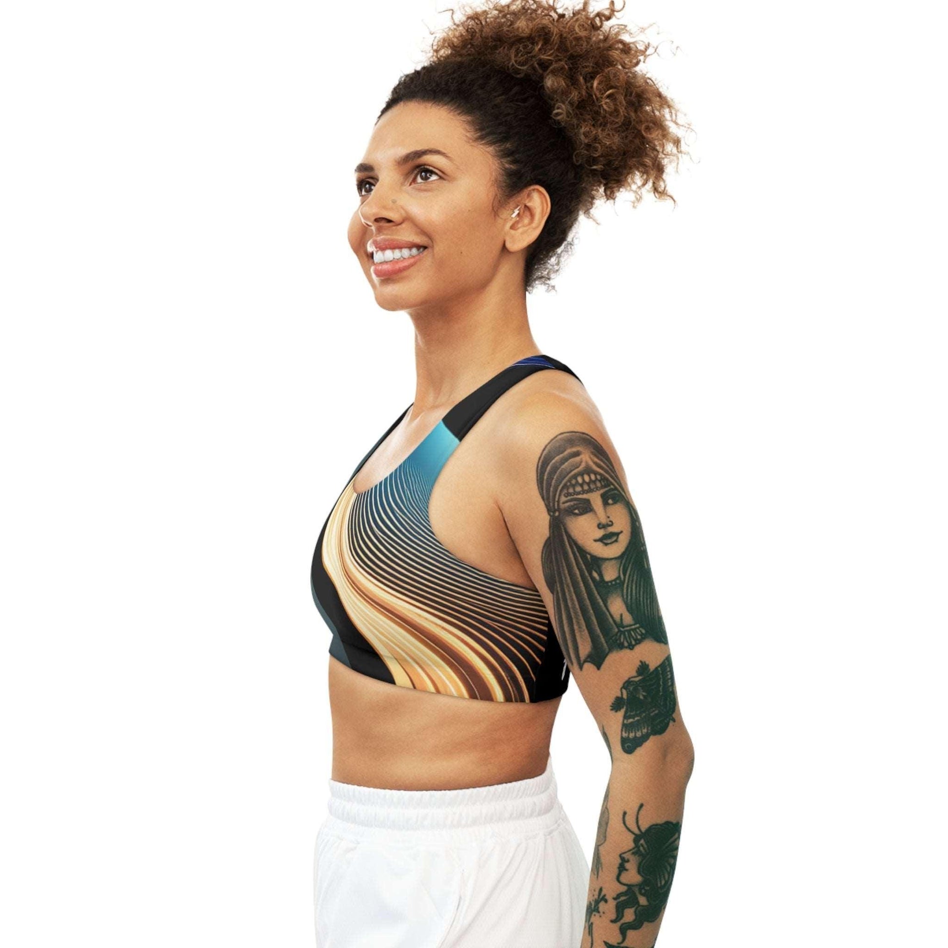 Seamless Sports Bra (AOP) - - All Over Prints