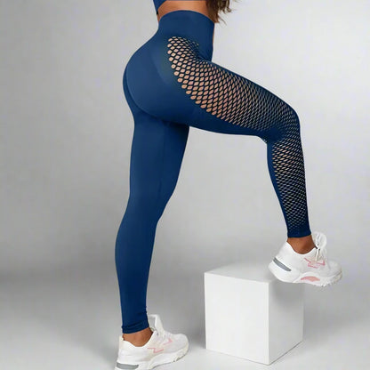 Women's Sexy High Waist Yoga Pants - Push Up Fitness Leggings for Gym & Running