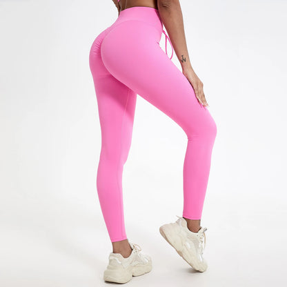 Push Up Booty High Waist Leggings - Women's Fitness & Yoga Tights