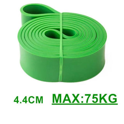 Tough Latex Resistance Band Elastic Exercise Strength Pull-Ups Auxiliary Band Chewing Gum Fitness Equipment Strengthening Train - Green - Band Elastic