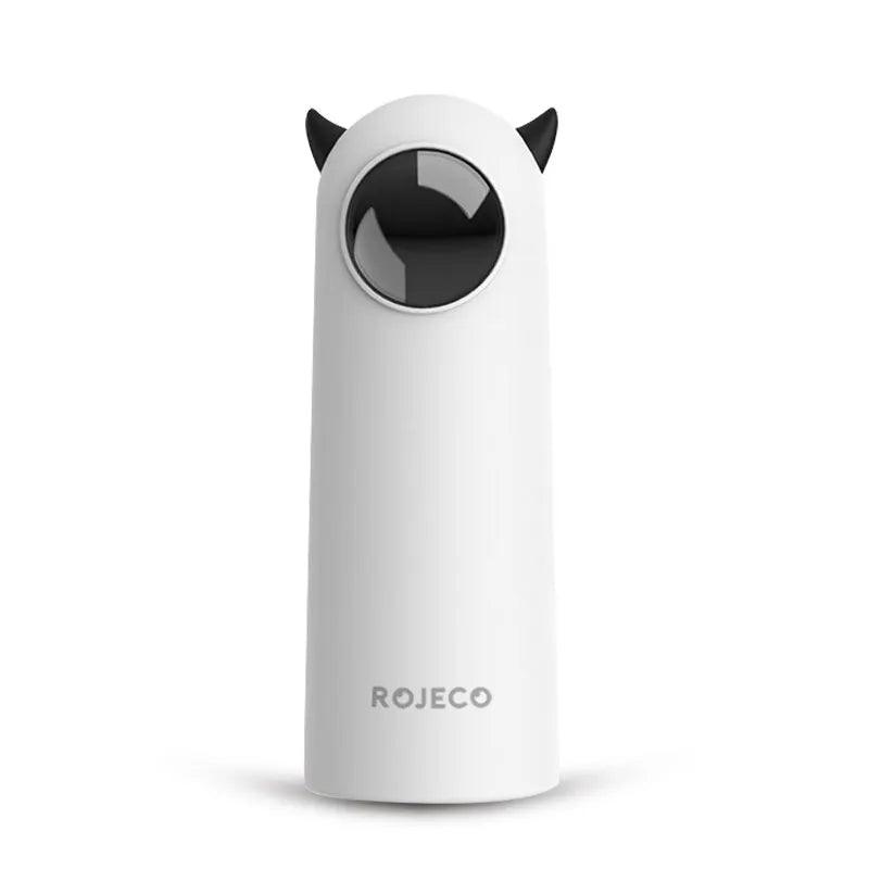 ROJECO Automatic Cat Toys Interactive Smart Teasing Pet LED Laser Indoor Cat Toy Accessories Handheld Electronic Cat Toy For Dog - WHITE -