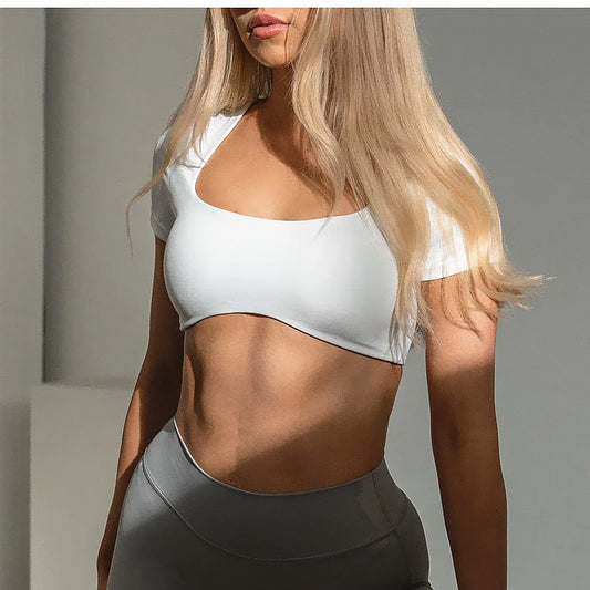 2024 Shockproof Slim Fit Crop Top