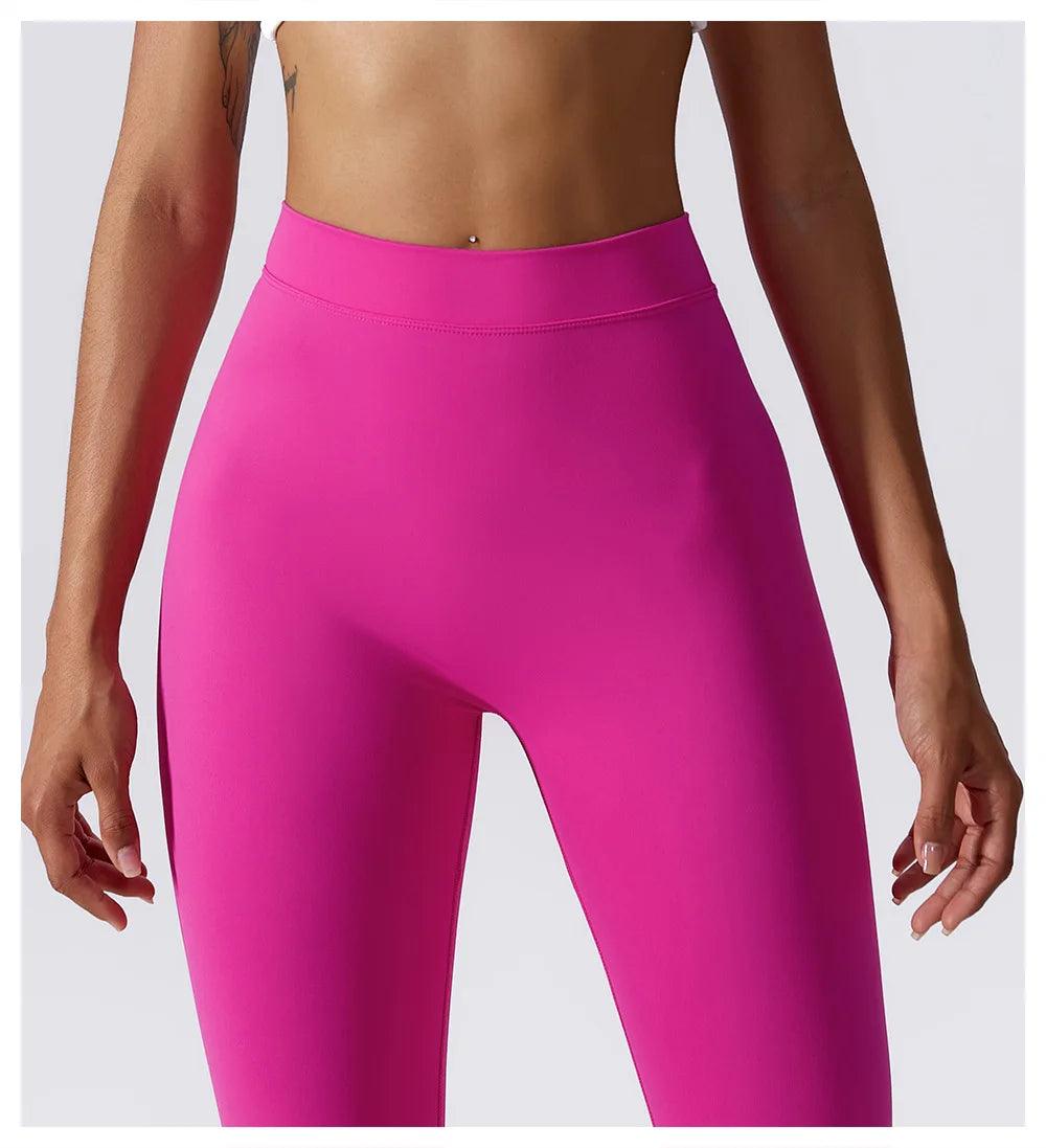 High Waist Push Up Yoga Leggings Women's Fitness & Peach Lift Leggings - - Activewear