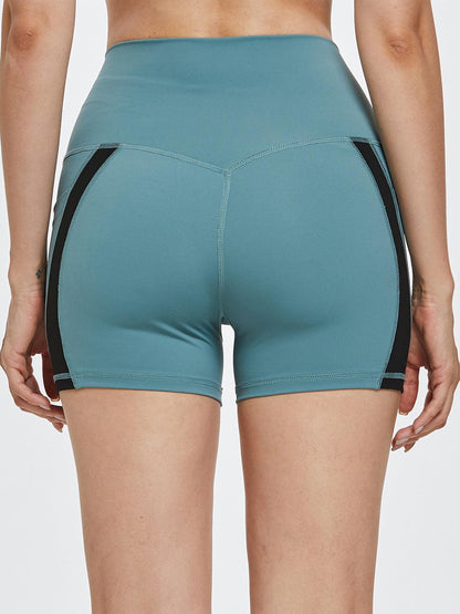 High Waist Active Shorts - - Women's Fashion - Women's Clothing - Bottoms - Leggings