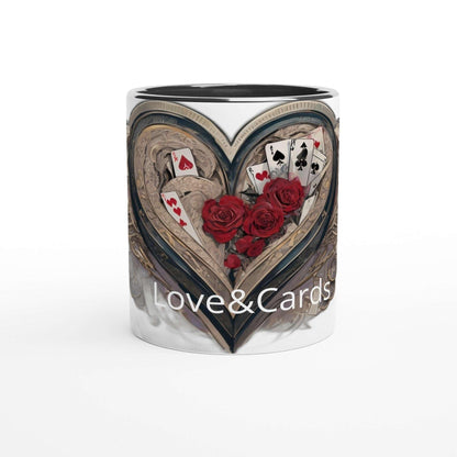 Love & Cards11oz Ceramic Mug - - Print Material