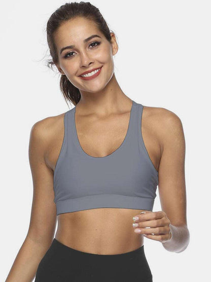 Cutout Scoop Neck Active Tank - - Women's Fashion - Women's Clothing - Tops & Tees - Tank Tops