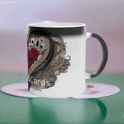 Love & Cards Magic 11oz Ceramic Mug - Fit4Goals.com